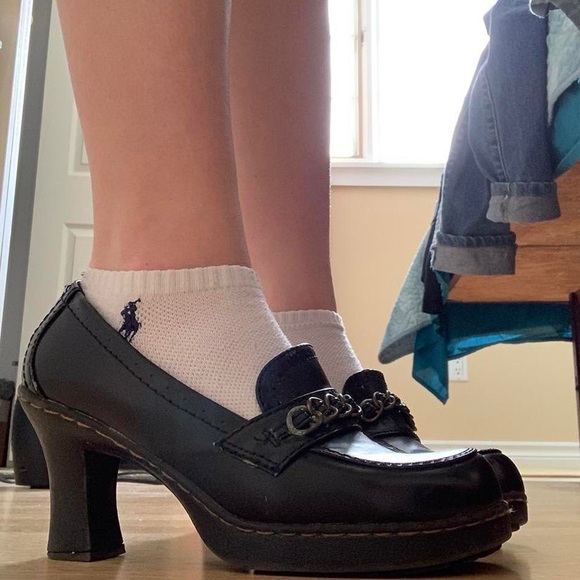 725 Originals Grunge Chunky Heels - Size US 7.5 - Picture 3 of 7